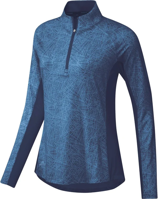 Adidas Women's Aero.rdy UV 50+ Long Sleeve Polo Shirt