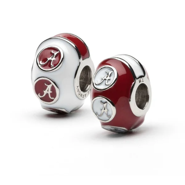 University of Alabama Bead Charm Set of Two