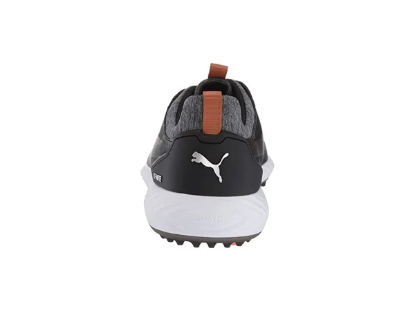 Puma Ignite PWRADAPT Leather 2.0 Black Men's Golf Shoes - Size 7.5