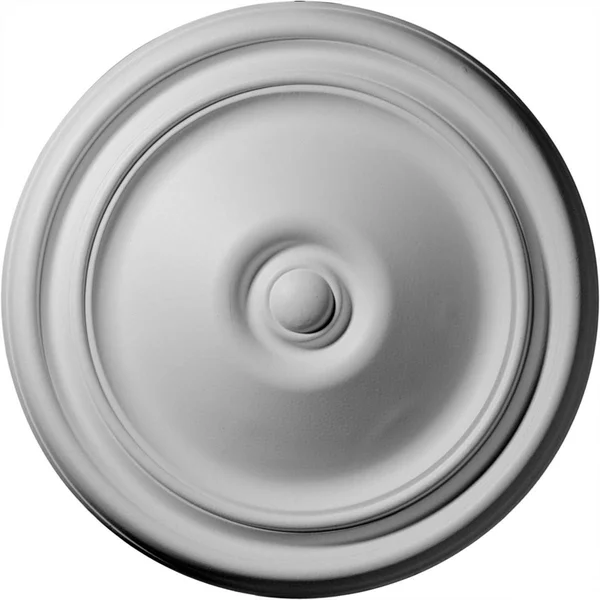 12x22OD x 1 3/4x22P Reece Ceiling Medallion (Fits Canopies Up to 2 3/8x22), Hand-Painted Americana Crackle