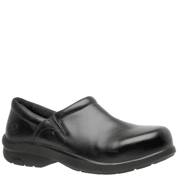 Timberland Pro 87528 Newbury ESD Black Slip-On Women's Alloy Toe Shoe
