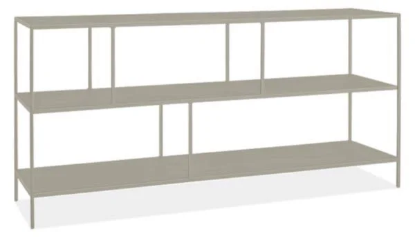 Room & Board - Modern Foshay Console Bookcase 15d 60W 29h in Taupe