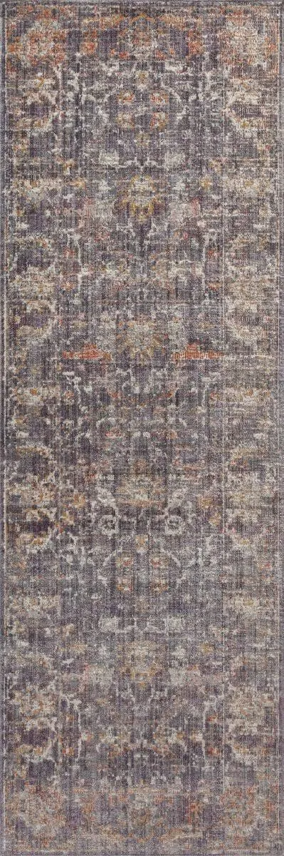 Loloi Harper Hh-02 5& x 7&6x22 Charcoal Rug