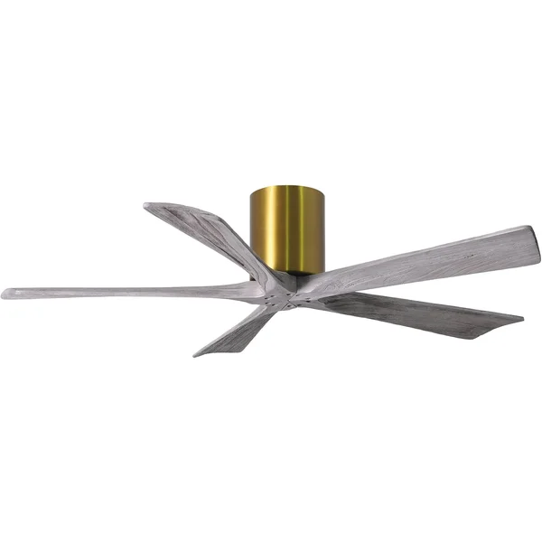 Irene Hugger Ceiling Fan by Matthews Fan Company - Polished Chrome, IR5H-CR-BW-60
