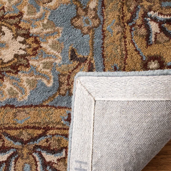 Safavieh Heritage Blue & Gold Area Rug; 5& x 8&
