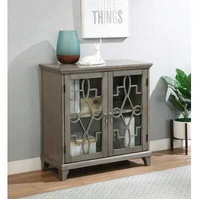 Baldemar 2 Door Accent Cabinet Ophelia & Co.