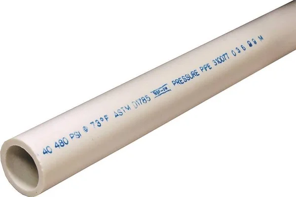 Jm Eagle 310077 PVC Schedule 40 Pipe& 3/4 in. x 10 ft.