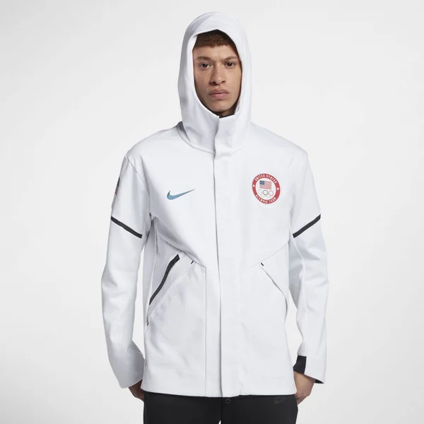 NIKE Tech Fleece Team USA Windrunner Men's Jacket (Imperial Purple/Iris/Imperial Purple - 3.5 Youth XL)