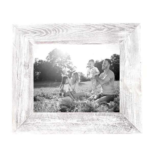 Rustic Farmhouse 3-Inch Picture Frame - White Wash 24x30
