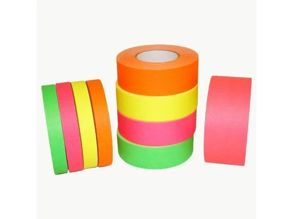Polyken 510-Neon Premium Fluorescent Gaffers Tape 3 in x 50 yds Fluorescent Green