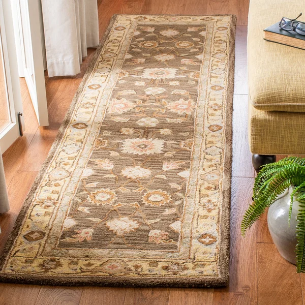 Safavieh Anatolia Blue/Sage Area Rug; Round 8&