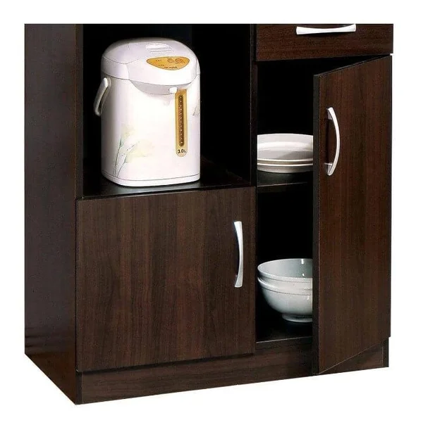 Acme Furniture Quintus Espresso Kitchen Cabinet