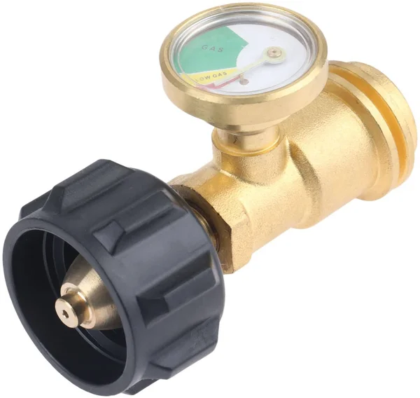 Mtsooning Brass Propane Fuel Tank Gauge Meter GAS Level Indicator Leak Detector