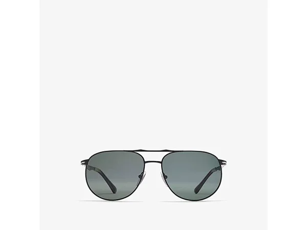 Persol Sunglasses PO2455S 107858 Demi Gloss Black 60 mm