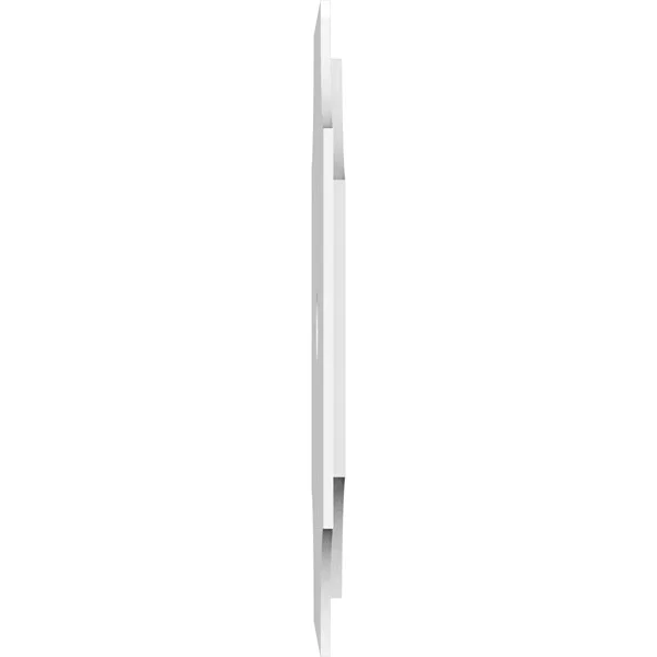 26 inchod x 3 inchid x 8 1/2 inchc x 1 inchp Haus Architectural Grade PVC Contemporary Ceiling Medallion - Two Piece
