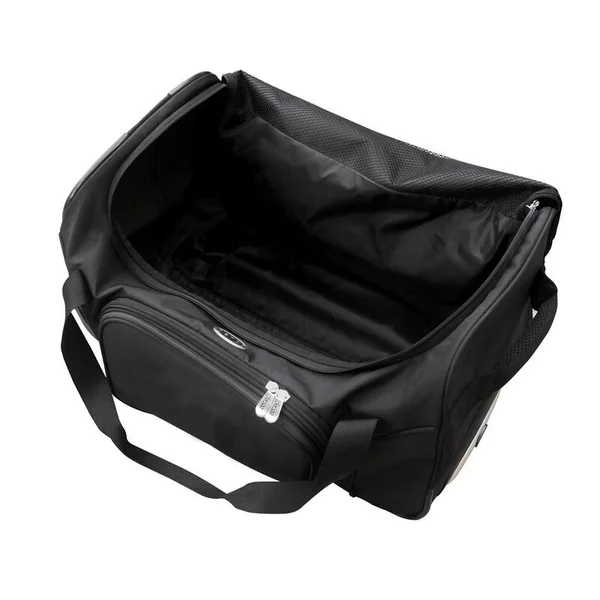 Denco East Carolina Pirates 22-inch Wheeled Duffel Bag, Black