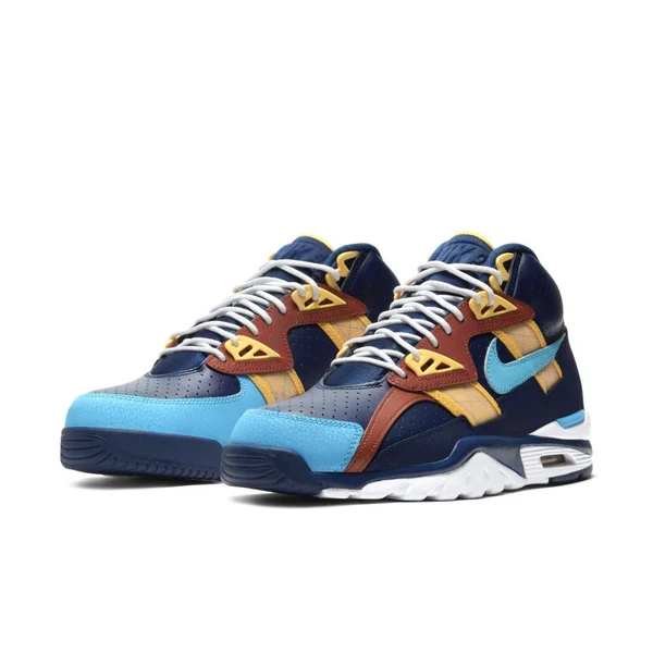 Nike Men's Air Trainer SC High in Blue - Size 8, CW6023-400