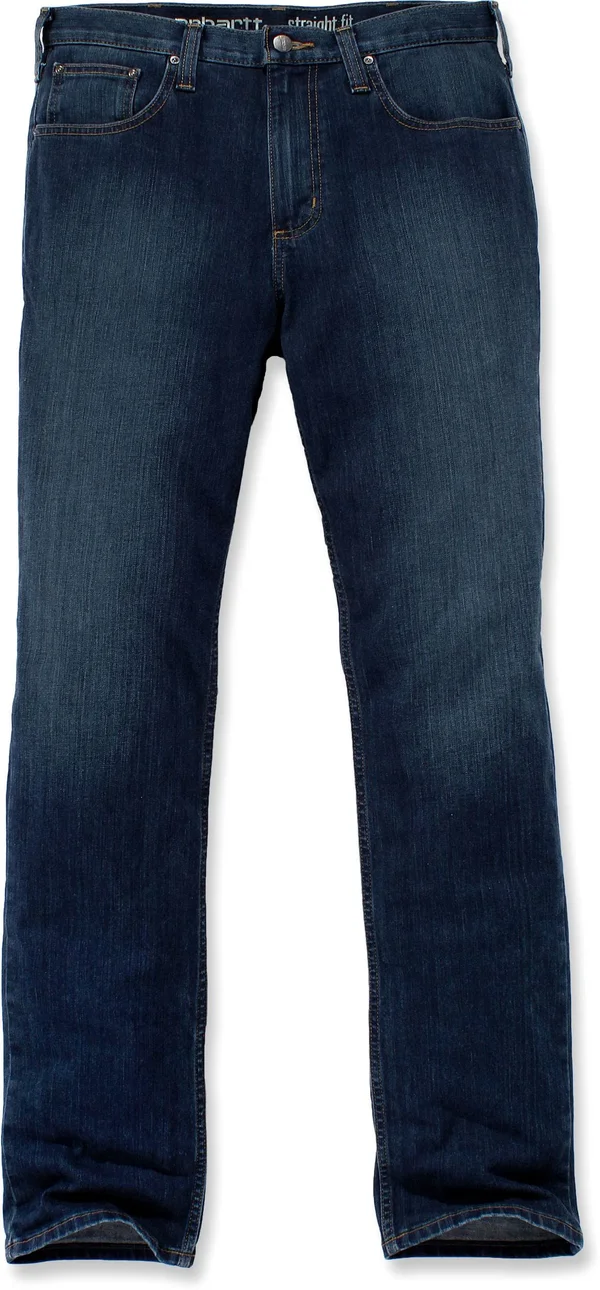 Carhartt Mens Rugged Flex Straight Slim Tapered Denim Jeans