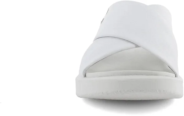Ecco Flowt LX Slide Sandals, Women's, White, Size: 4.0M