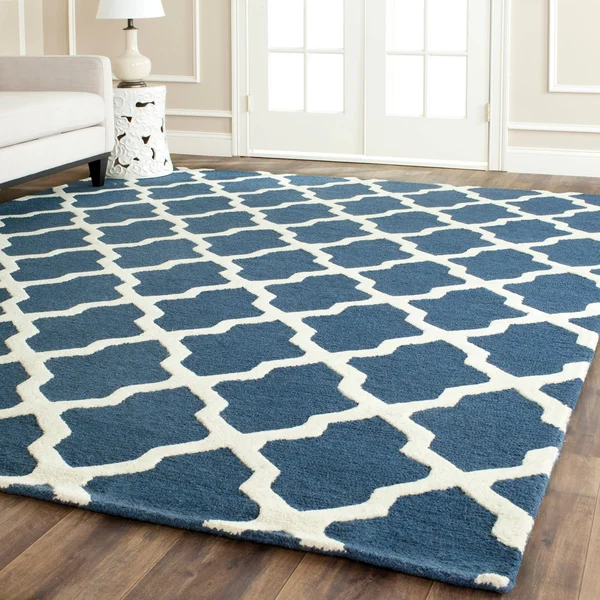 Safavieh Cambridge Navy Blue & Ivory 2&-6x22 x 16& Rug