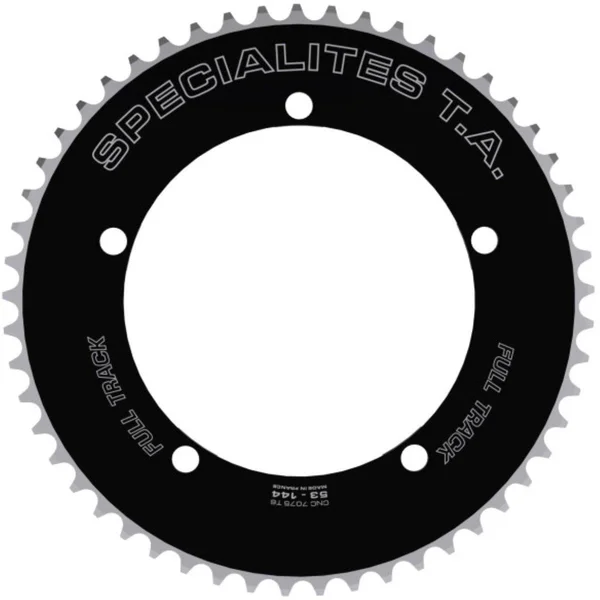 Ta 144 PCD Full Track Chainring 55T Black Chain Rings