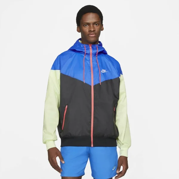 Nike Sportswear Windrunner Men's Hooded Jacket in Black, Size: Large, DA0001-013