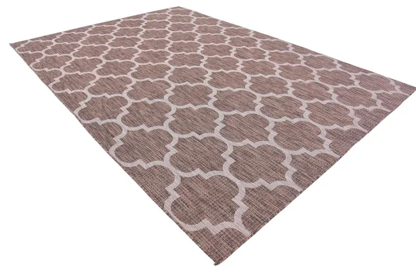 Outdoor Trellis 13 ft Square Brown Area Rug Indoor Outdoor Rug