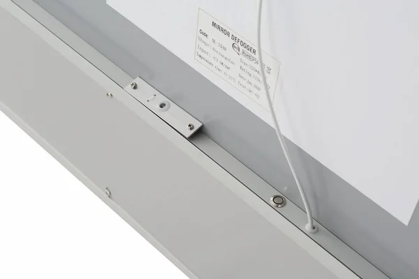 Aquadom Soho 30 Inches x 30 Inches LED Lighted Silver Mirror for Bathroom
