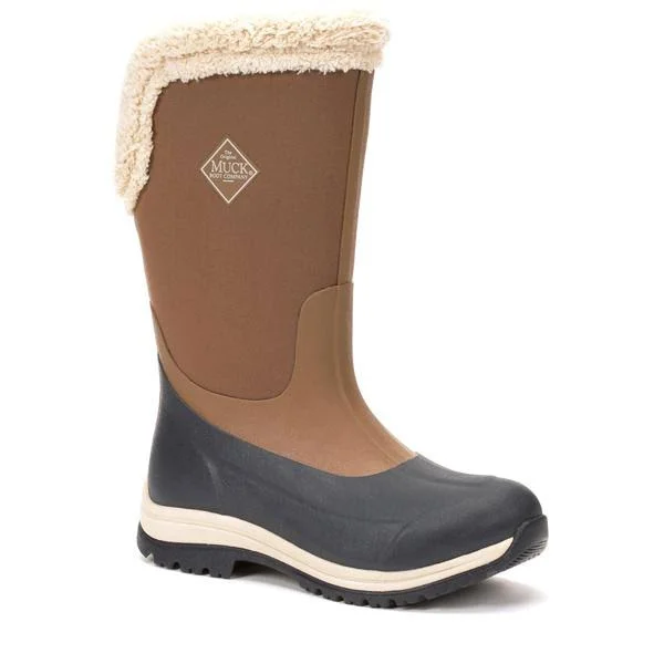 Muck Boots Women's Apres Tall 15'' Winter Boots, Size: 5.0, Brown