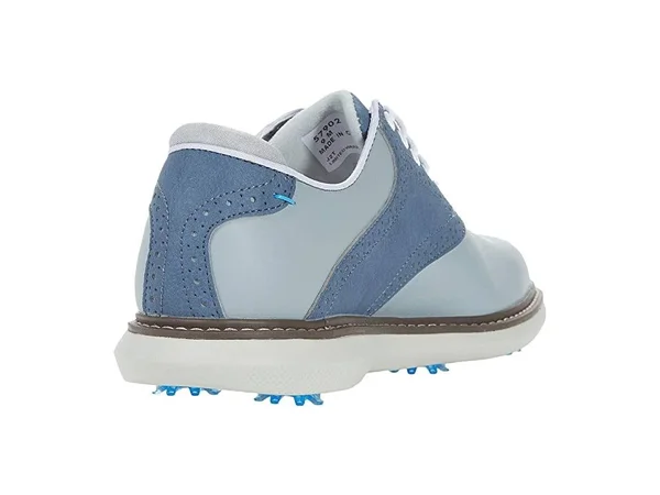 FootJoy Men's Traditions Classic Golf Shoes Size 11 - Gray/White/Blue