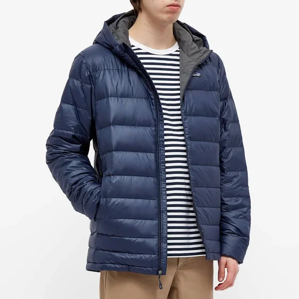 Patagonia Hi-Loft Down Hoody - Men's Navy Blue - XL