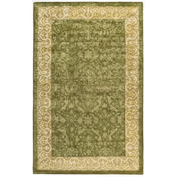 Safavieh Silk Road Skr213A Area Rug - Spruce/Ivory - Size: 5 x 8 ft.