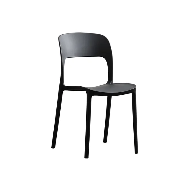 Set of 2 Black Solid Contemporary Dining Chairs 33x22