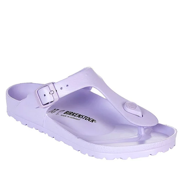 Birkenstock Gizeh Essentials Purple Fog Eva Sandals 39 R EU - Women's