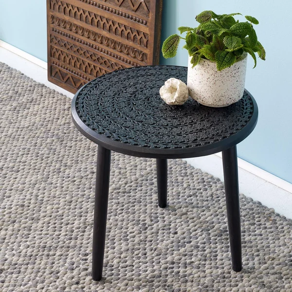 Design Ideas Bernini Side Table - Black