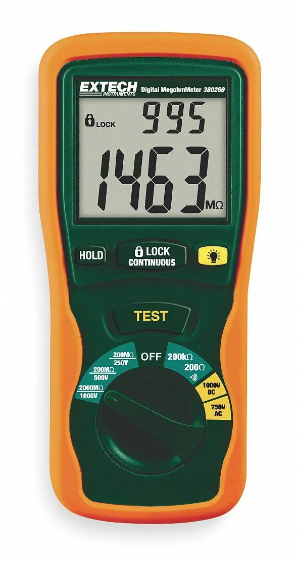 Extech 380260 Digital Megohmmeter
