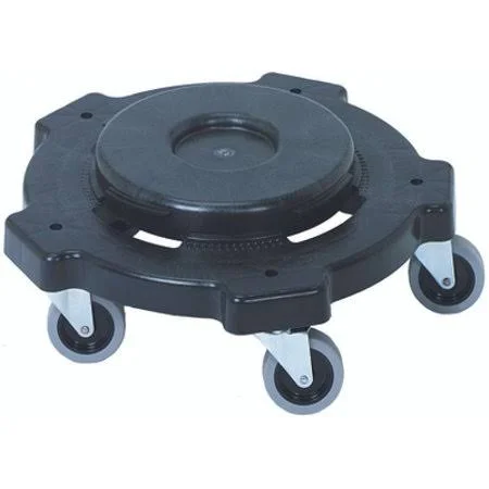 Continental Commercial 3255-4 Huskee Round Dolly for 20-55gal (Case of 4) Apr-55