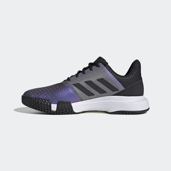 Adidas Men's CourtJam Bounce Tennis Shoes - Black
