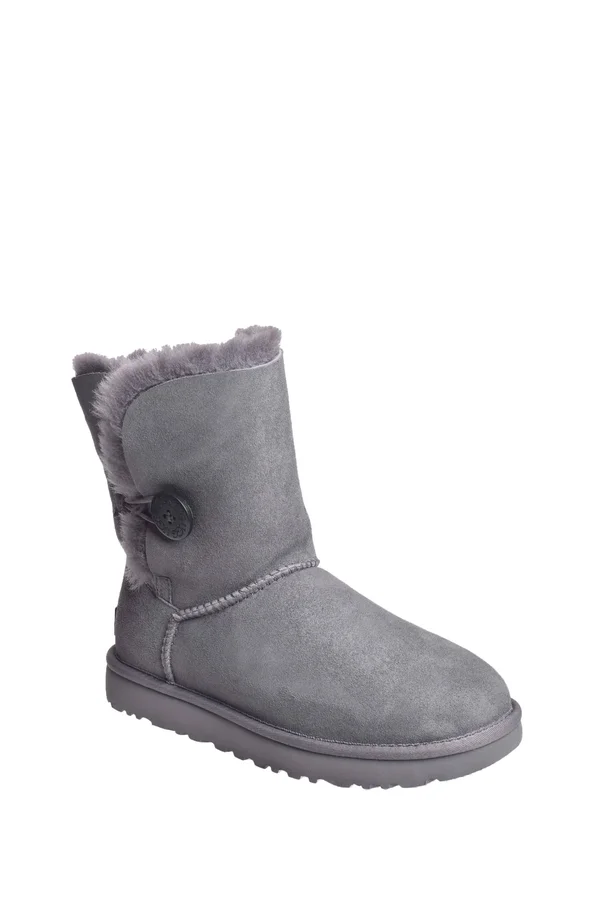 UGG Bailey Button II Women's Boots - Grey, 9M