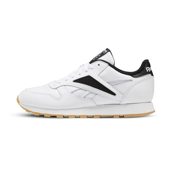 Reebok Lifestyle Classic Leather Mark Men's Shoes White/Black/White : 10.5 D