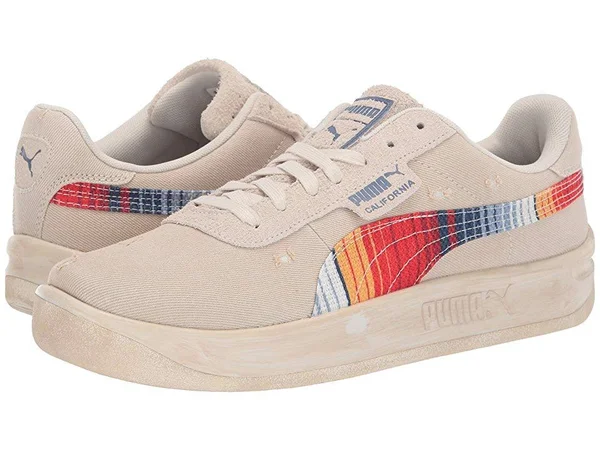 Puma California Vintage Sneakers - 9, Birch/Blue Indigo