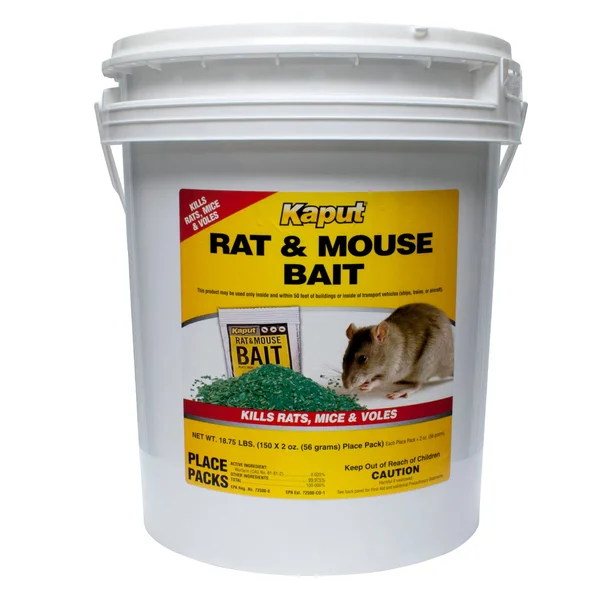 Kaput Rat & Mouse Bait - 150 placepacks