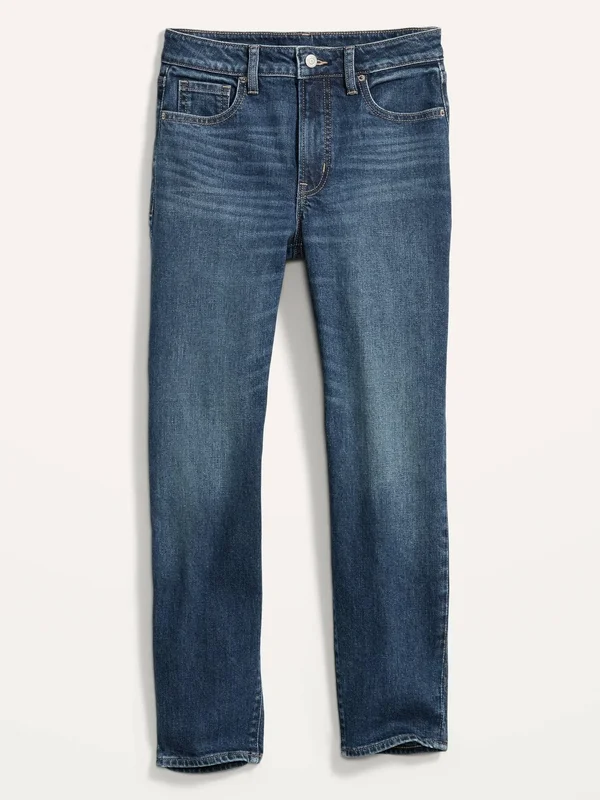 Old Navy Women's High-Waisted O.G. Straight Ankle Jeans - Margot - Size 6