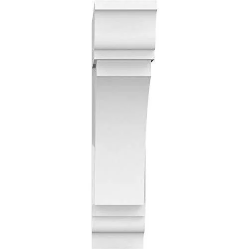 Ekena Millwork BKTP05X24X24THR01 Standard Thorton Architectural Grade PVC Bracket with Traditional Ends - 5 x 24 x 24 in.
