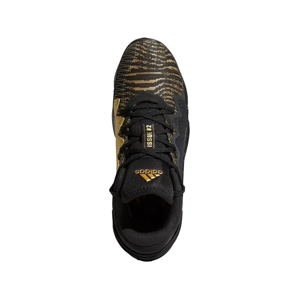 Adidas D.O.N. Issue #2 Basketball Shoes Black, Gold- Mens- Size 7.5 M