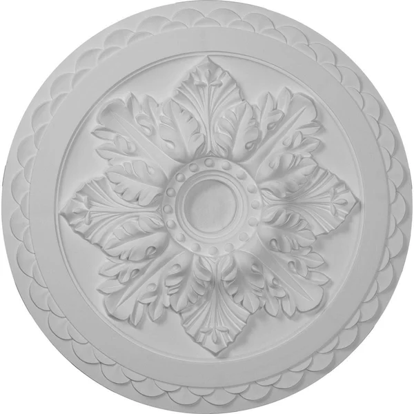 23 5/8x22OD x 3x22ID x 2x22P Bordeaux Deluxe Ceiling Medallion (Fits Canopies Up to 4x22), Hand-Painted Gobi Desert Crackle