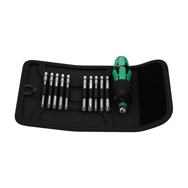Wera 05059293001 Kraftform Kompakt 60 Torque 1.2 - 3.0 NM Torque Screwdriver Set, 17 Piece