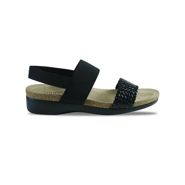 Munro Pisces Women's Sandals Black Woven : 7 SS (AAAA)
