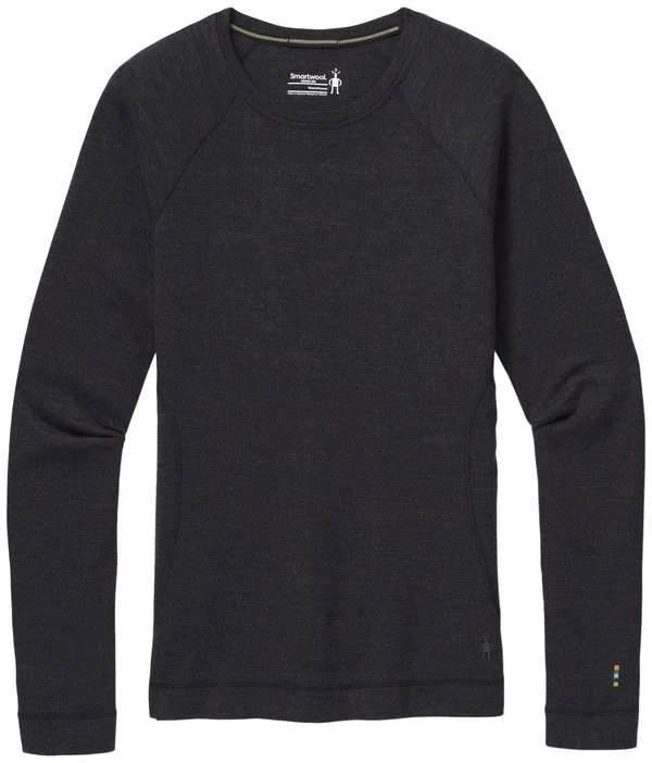 Smartwool Merino 250 Baselayer Crew - Women's Charcoal Heather, XL