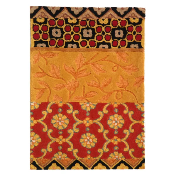 Safavieh Rodeo Drive Rust/Gold Area Rug; Square 8&